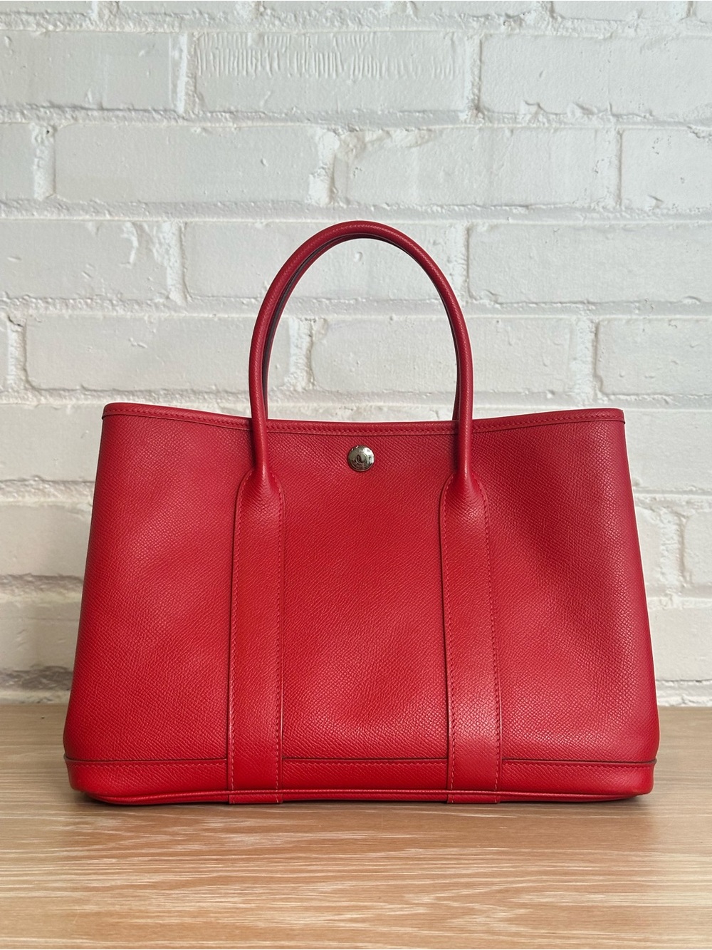 Hermes Garden Party 30, Red